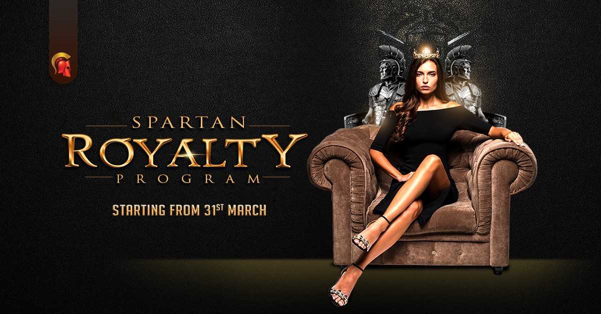 A regal offering in Spartan's 'Royalty' program this April