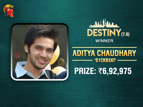 Aditya Chaudhary emerges as final Destiny 7.0 winner