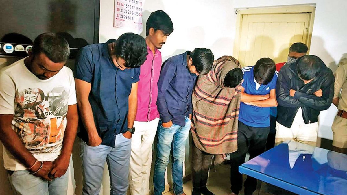 Ahmedabad police busts gambling den near HQ