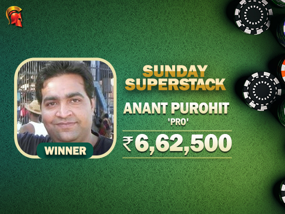 Anant Purohit wins Sunday SuperStack on Spartan