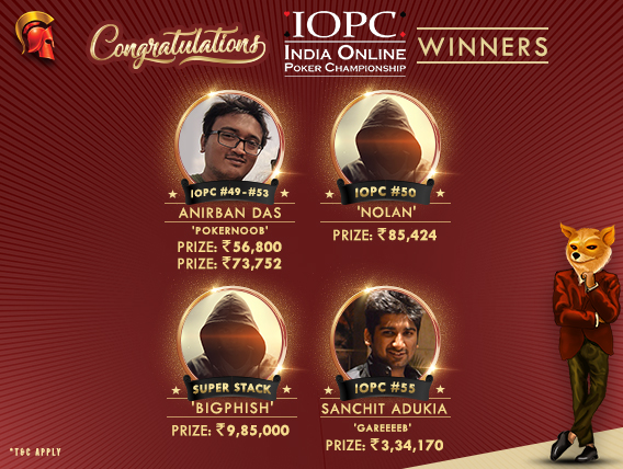 Anirban Das wins two titles on IOPC Final Day