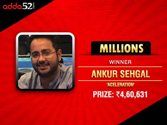 Ankur Sehgal ships Adda52 Millions title after deal