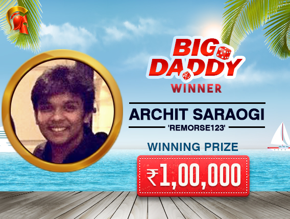 Archit Saraogi wins Spartan’s Big Daddy