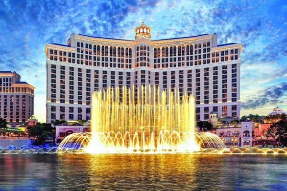 Armed man tries to steal from Bellagio; gets shot