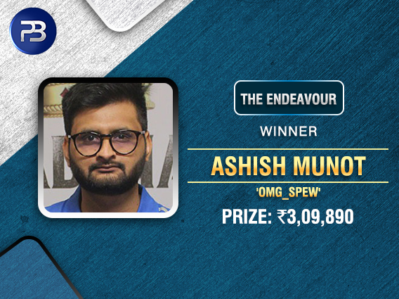 Ashish Munot ships The Endeavour on PokerBaazi