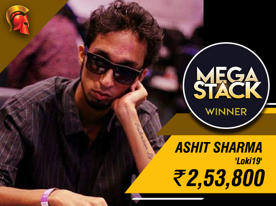 Ashit Sharma takes down Spartan Mega Stack