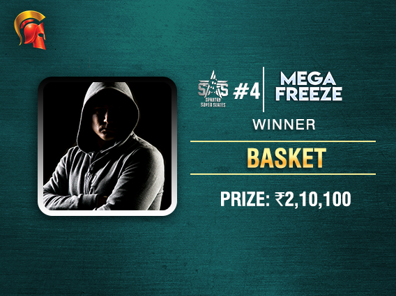 'Basket' wins SSS Mega Freeze on Spartan