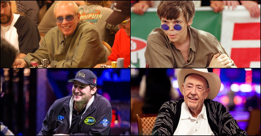 Four Legendary Poker Players of All Time