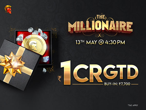 Become a Millionaire this Sunday at Spartan