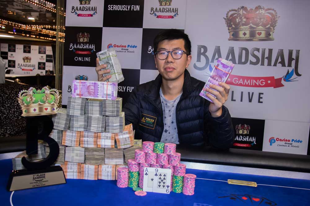 Bobby Zhang Wins Baadshah Gaming Live Main Event