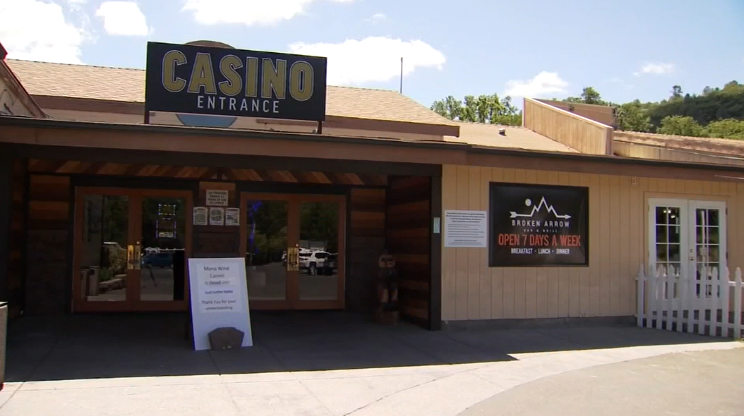 California casinon makes ends meet by selling food, gas.