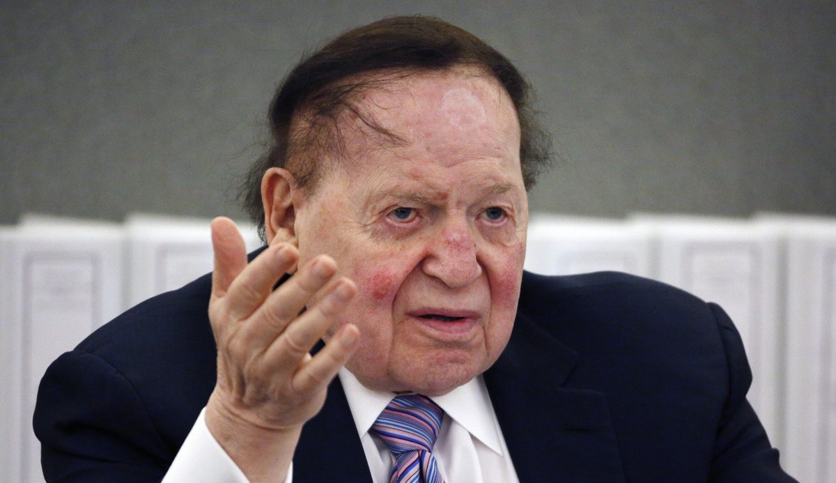 Casino mogul Sheldon Adelson undergoes cancer treatment