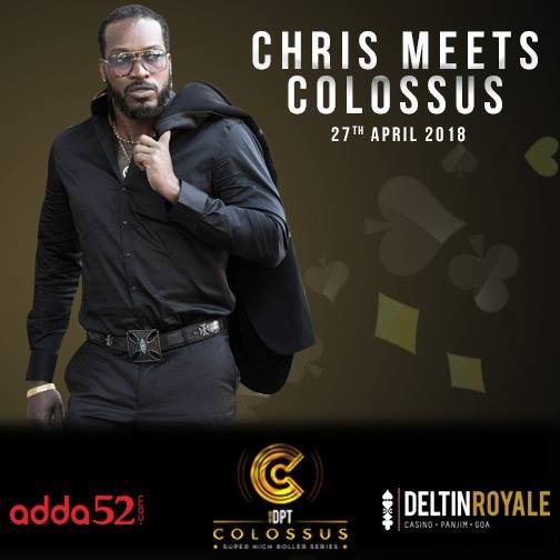 Chris Gayle to Promote DPT Colossus Tournament