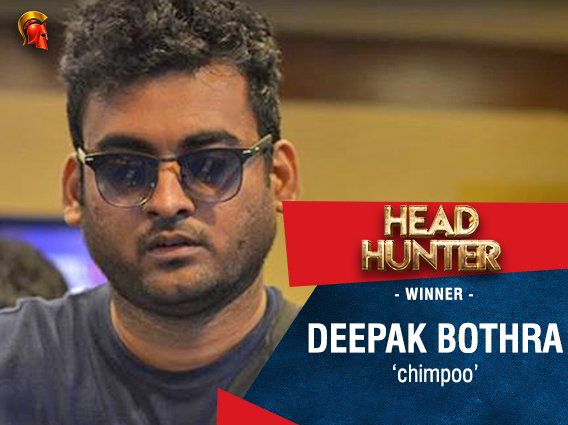 Deepak Bothra wins last night’s Head-Hunter on Spartan