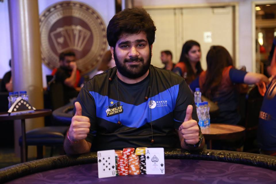 Delhi Panthers Lead after Day 3 of Poker Sports League11