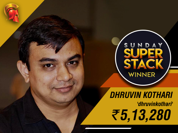 Dhruvin Kothari cruises to Sunday SuperStack victory