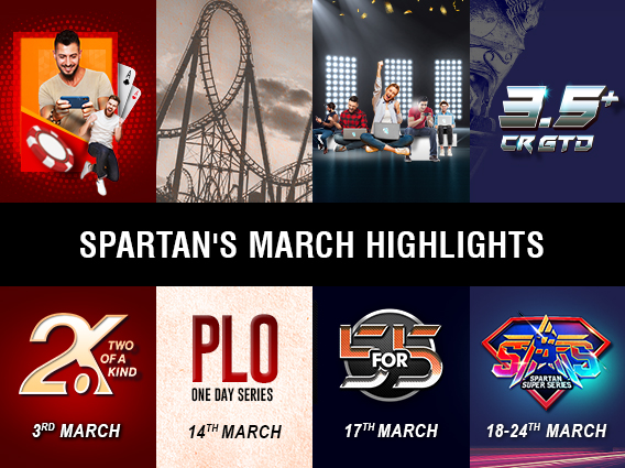 Exciting events on Spartans calendar in March