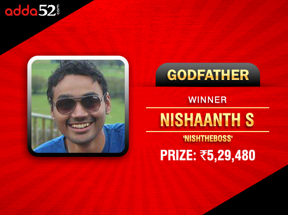 First Destiny, now Godfather for Nishaanth S