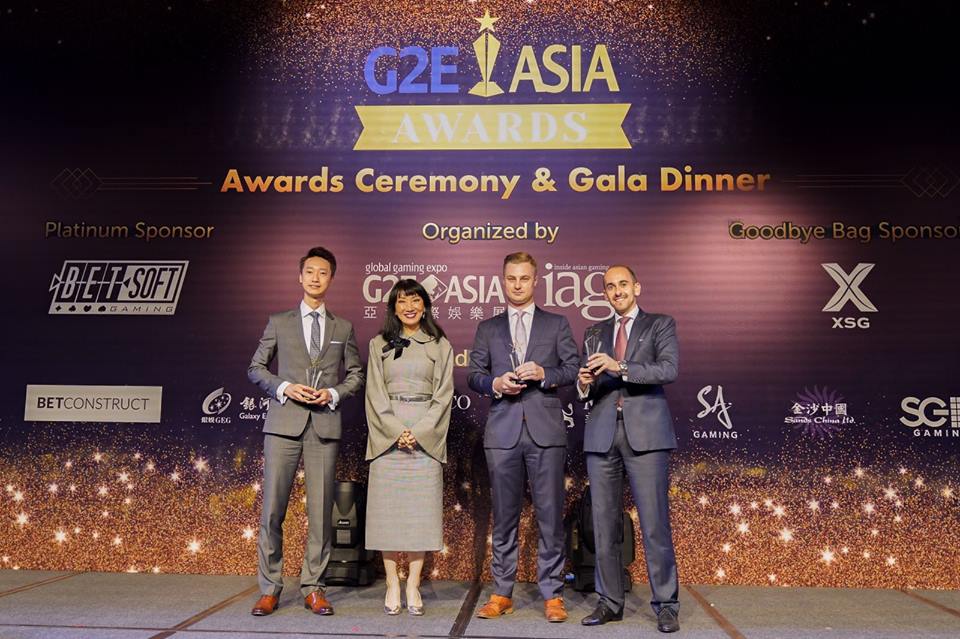 G2E Asia Award Winners