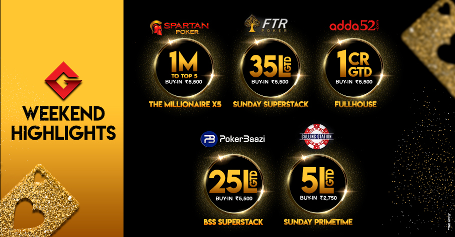 Weekend Highlights: Five Massive Value Tournaments You Must Play!