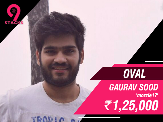 Gaurav Sood ships Oval on 9stacks