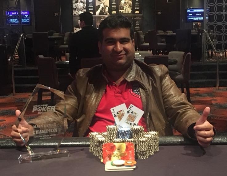 Gautam Dhingra wins Melbourne Poker Championship ME