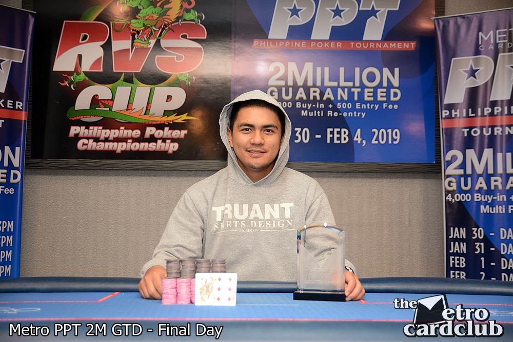 Gideon Galpo wins Philippine Poker Tournament ME