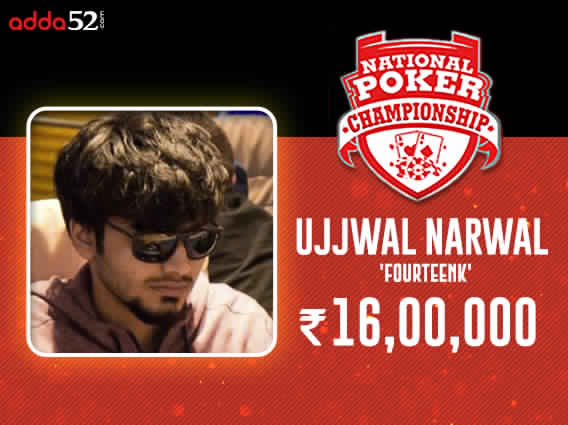 Ujjwal Narwal wins Adda52 National Poker Championship