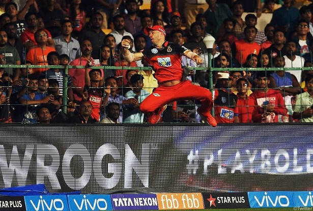 IPL 2018 Superman ABD takes RCB one step closer