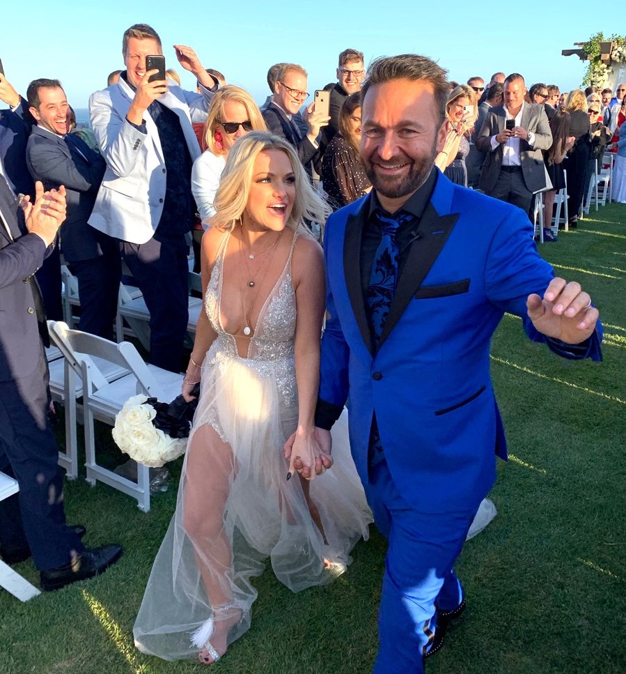 In pictures: Daniel Negreanu, Amanda Leatherman tie the knot