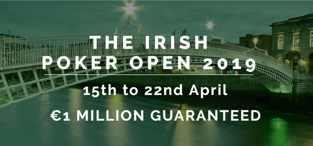 Irish Poker Open returns in April 2019