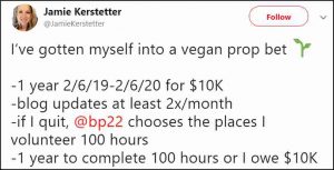 Jamie Kerstetter goes vegan for a year for $10k_2