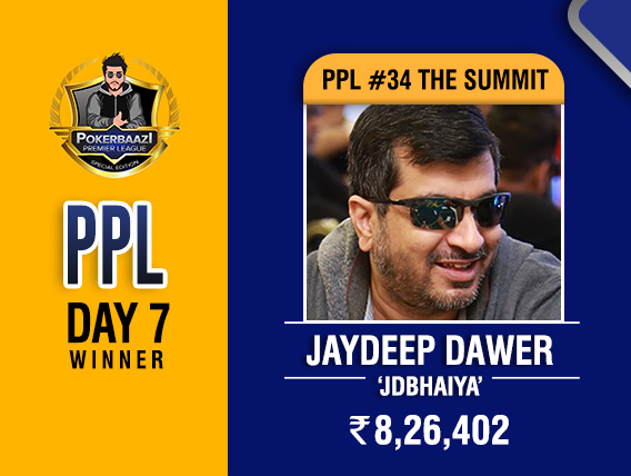 Jaydeep Dawer takes down Summit on PPL Day 7