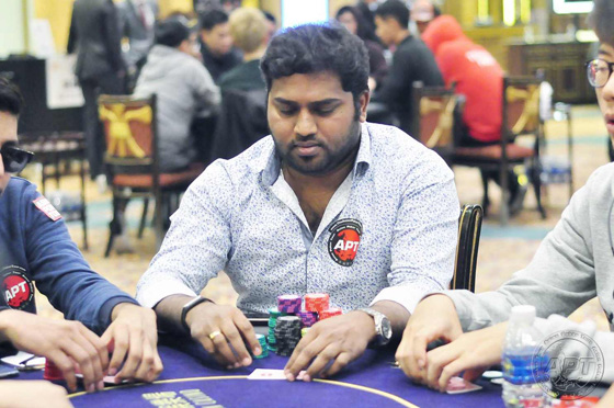 Kalyan Chakravarthy leads 3 Indians at WPT Vietnam HR Day 1A