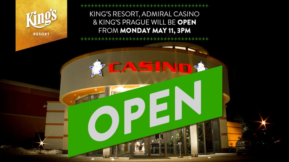 King's Resort Rozvadov and King's Casino Prague reopens on 11 May