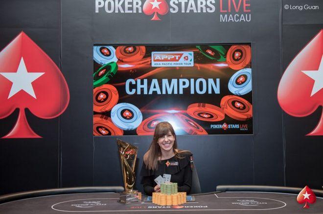 Kristen Bicknell Ships APPT Macau High Roller