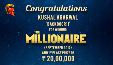 Kushal Agarwal Spartan Winner