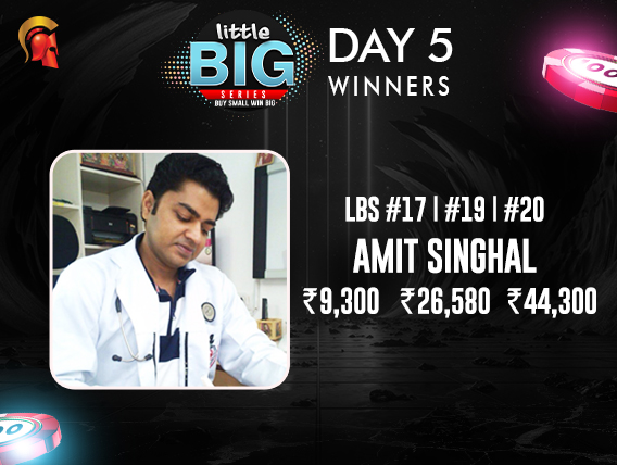 LBS Day 5: Amit Singhal wins 3 titles on Spartan