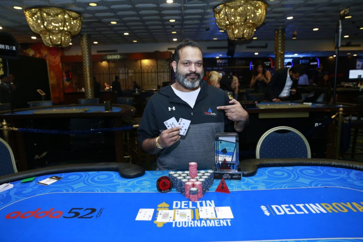 Madhav Gupta takes down 20k Mega Stack at WPT India