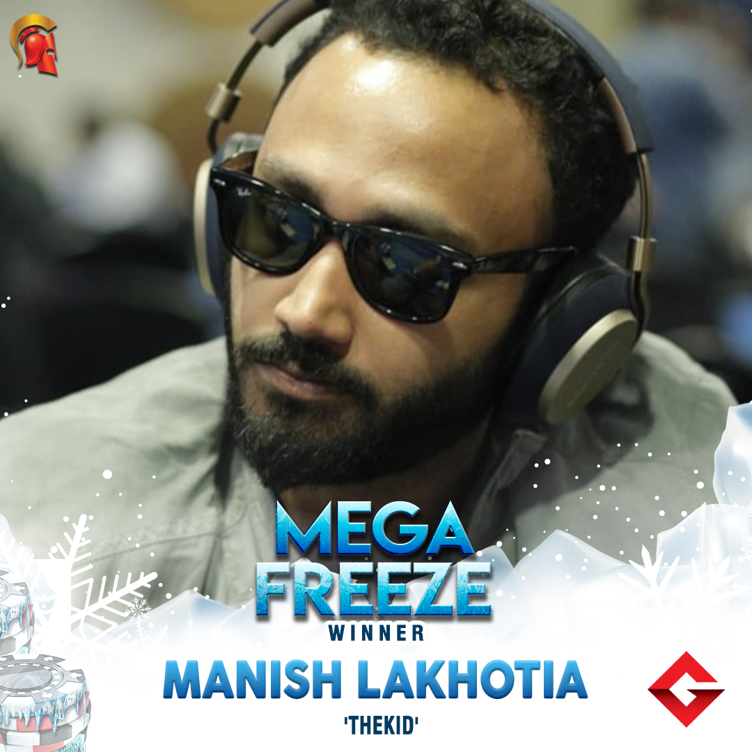 Manish Lakhotia takes down Mega Freeze on Spartan