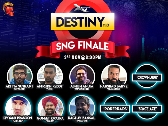 Meet the Destiny 11.0 SnG Finalists
