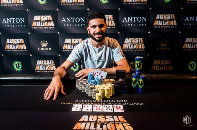 Muhammad Asad ships 2019 Aussie Millions Opening Event.jp