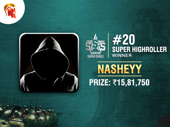 Nasheyy wins SSS Super High Roller on Spartan