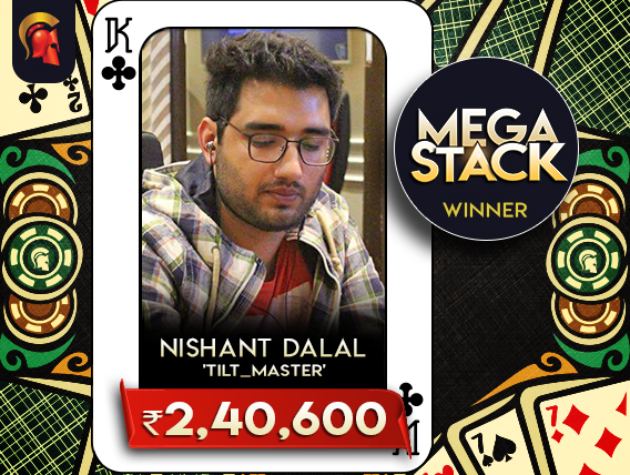 Nishant Dalal vanquishes Spartan Mega Stack