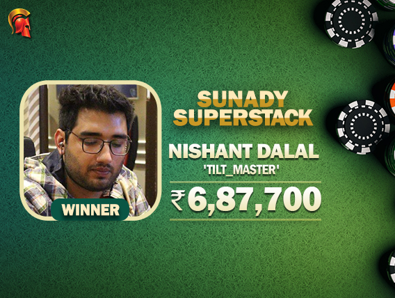 Nishant Dalal wins Spartan’s Sunday SuperStack