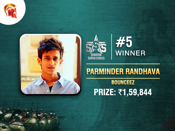 Parminder Randhava wins final tournament on SSS Day 1