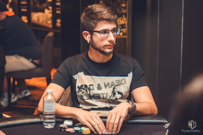 Paul-Francois Tedeschi leads Aussie Millions ME Day 1A