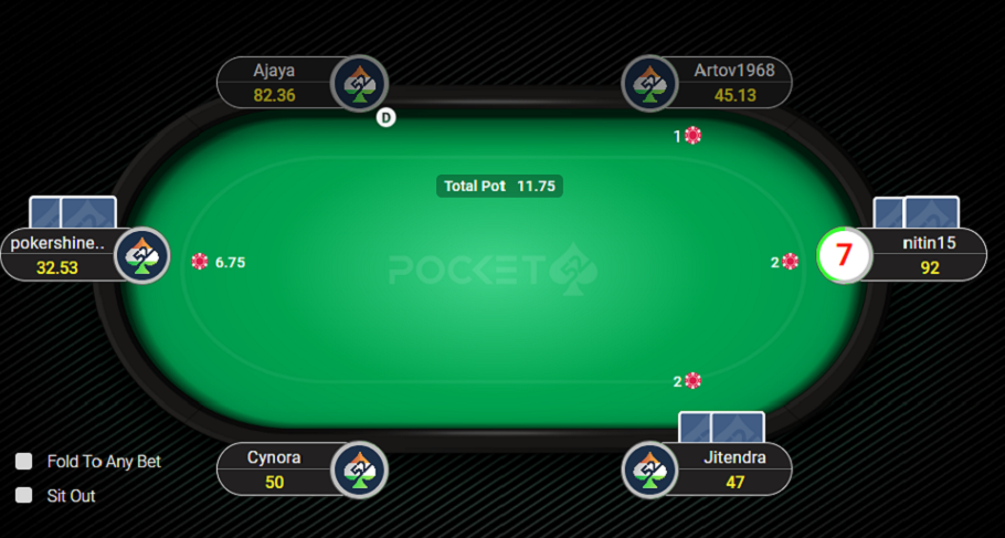 Cash tables on Pocket52 are full of action!