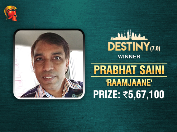 Prabhat Saini earns huge pay-check for shipping Destiny