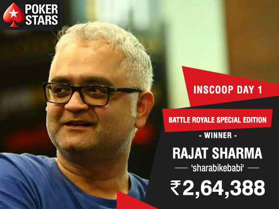 Rajat Sharma takes away top honours on INSCOOP Day 1